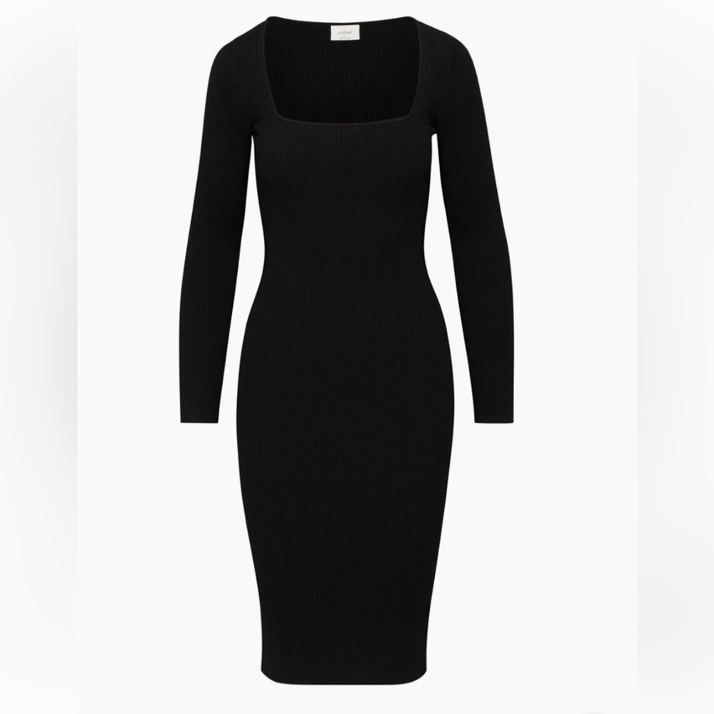 Wilfred MIDI Instinct Dress from Aritzia - Black, Tags Still On!